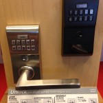 keypad lock for entry